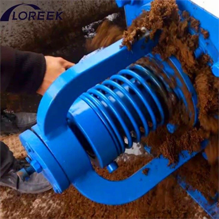 manure screw liquid solid separator