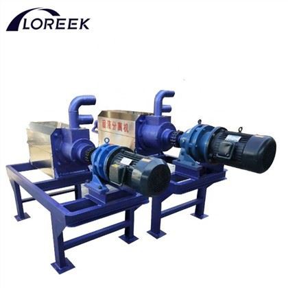 Sraigtiniai preso separatoriai